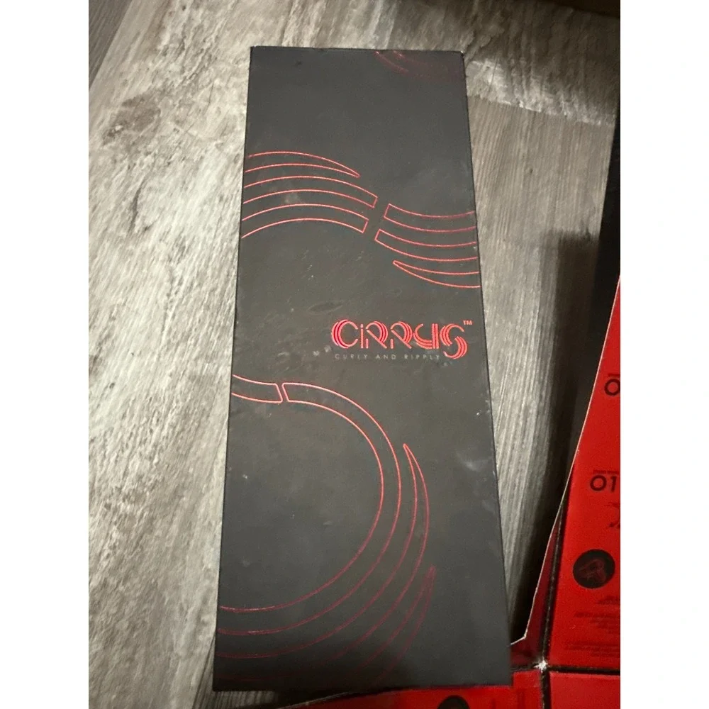 Cirrus Curly and Ripply Hair Styler 3 Interchangeable Waver Heads Black USED